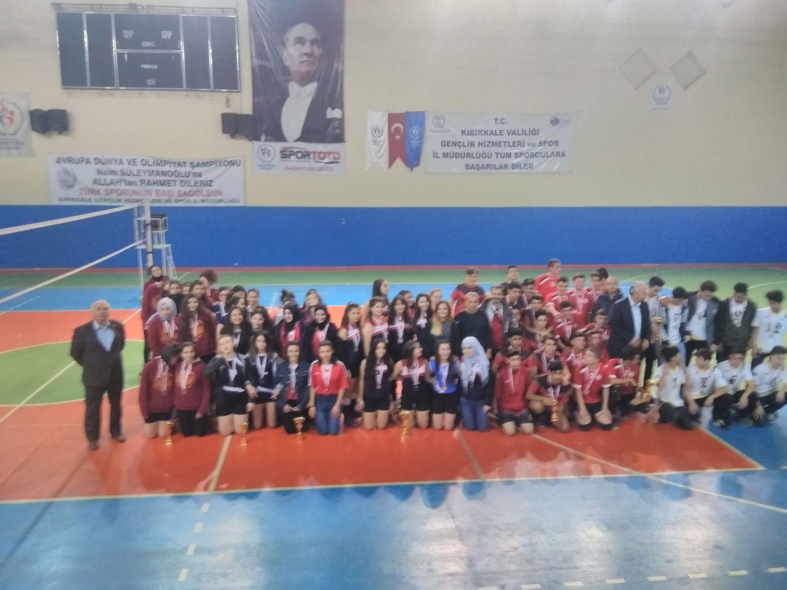 Gençler voleybol turnuvası sona erdi - Kırıkkale Haber, Son Dakika Kırıkkale Haberleri
