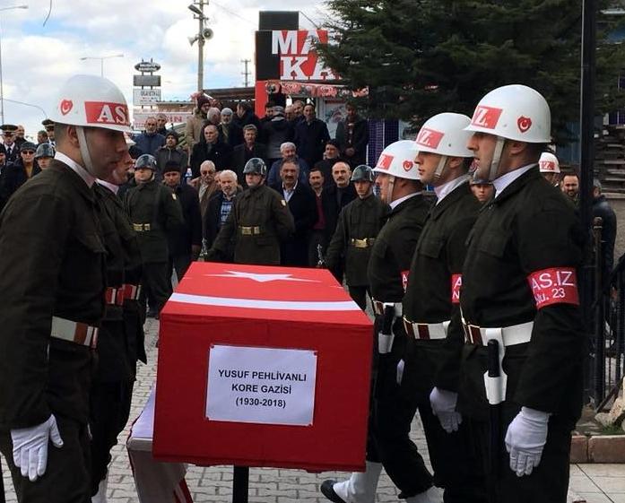 Kore gazisi Pehlivanlı toprağa verildi - Kırıkkale Haber, Son Dakika Kırıkkale Haberleri