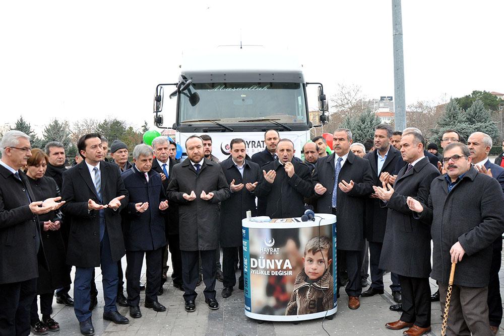 İdlib’e yardım TIR’ı yola çıktı - Kırıkkale Haber, Son Dakika Kırıkkale Haberleri