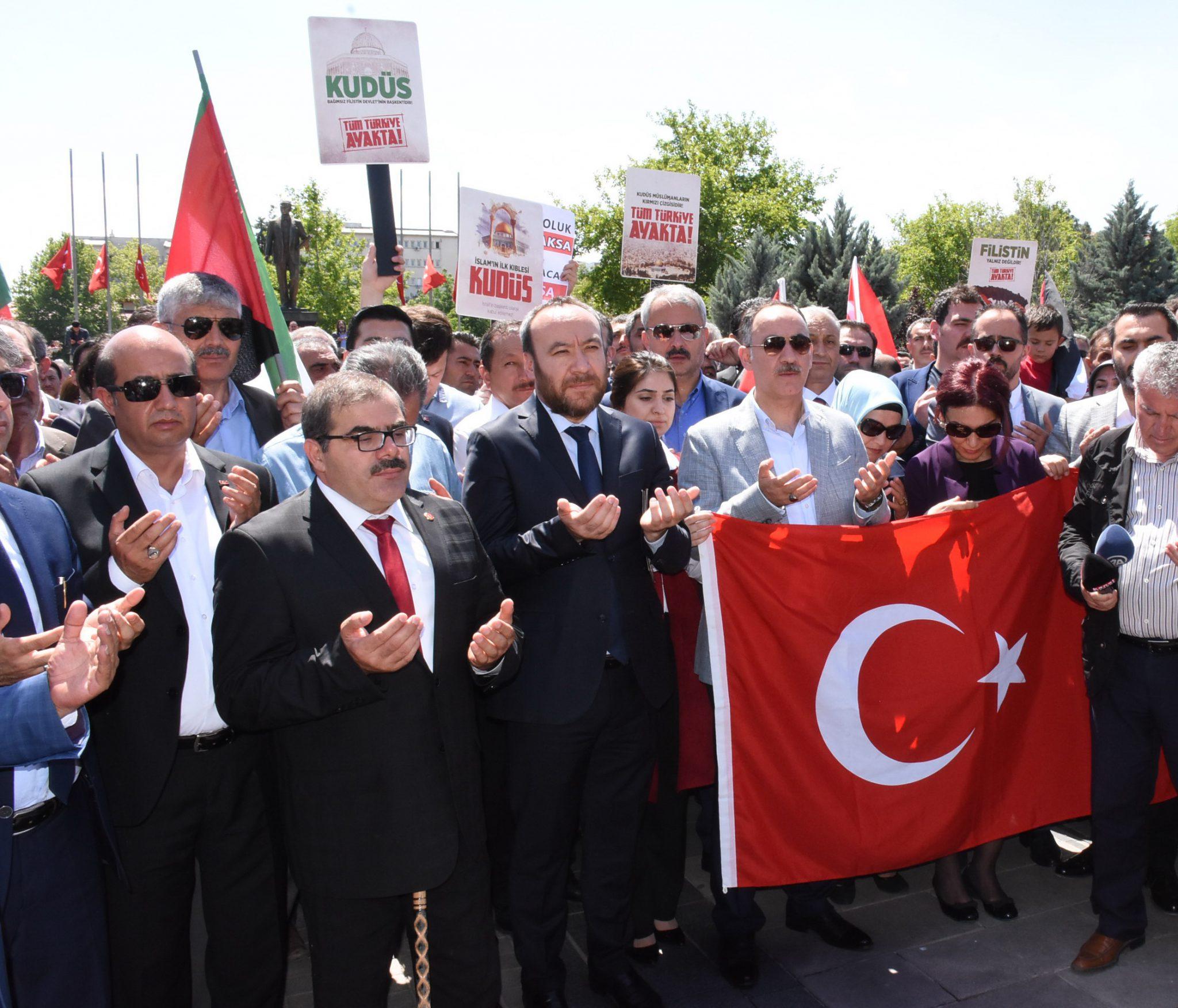 Kırıkkale Katledilen Filistinliler İçin Ayakta - Kırıkkale Haber, Son Dakika Kırıkkale Haberleri