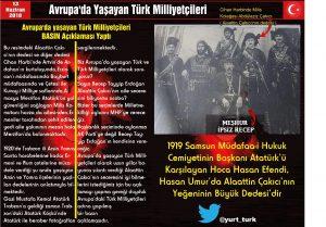 Avrupada Yaşayan Milliyetçilerden Açıklama - Kırıkkale Haber, Son Dakika Kırıkkale Haberleri