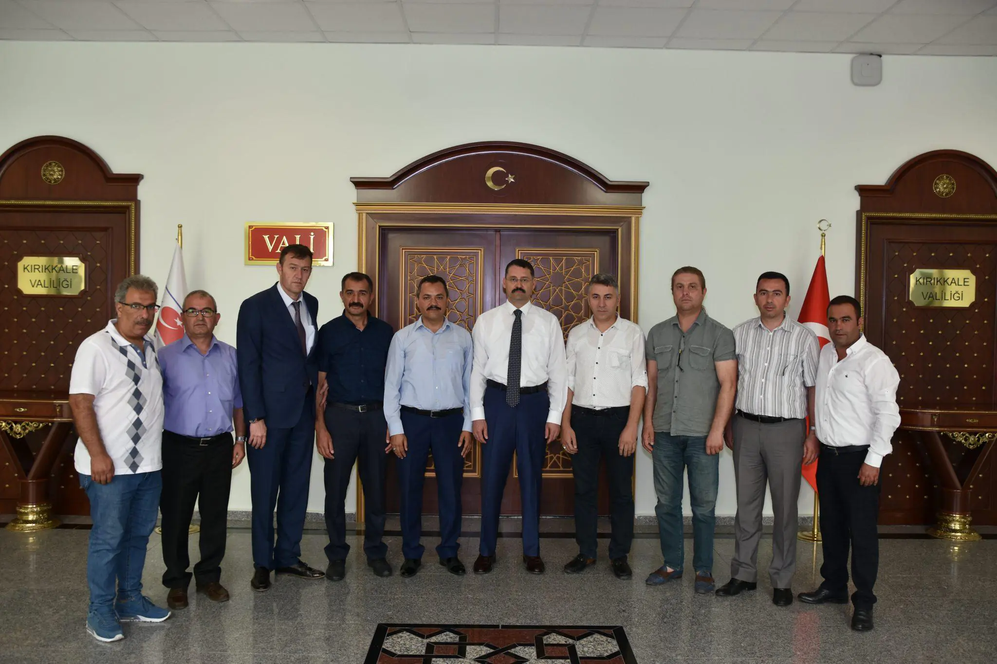 Keskinlilerden Vali Haktankaçmaz’a ziyaret - Kırıkkale Haber, Son Dakika Kırıkkale Haberleri