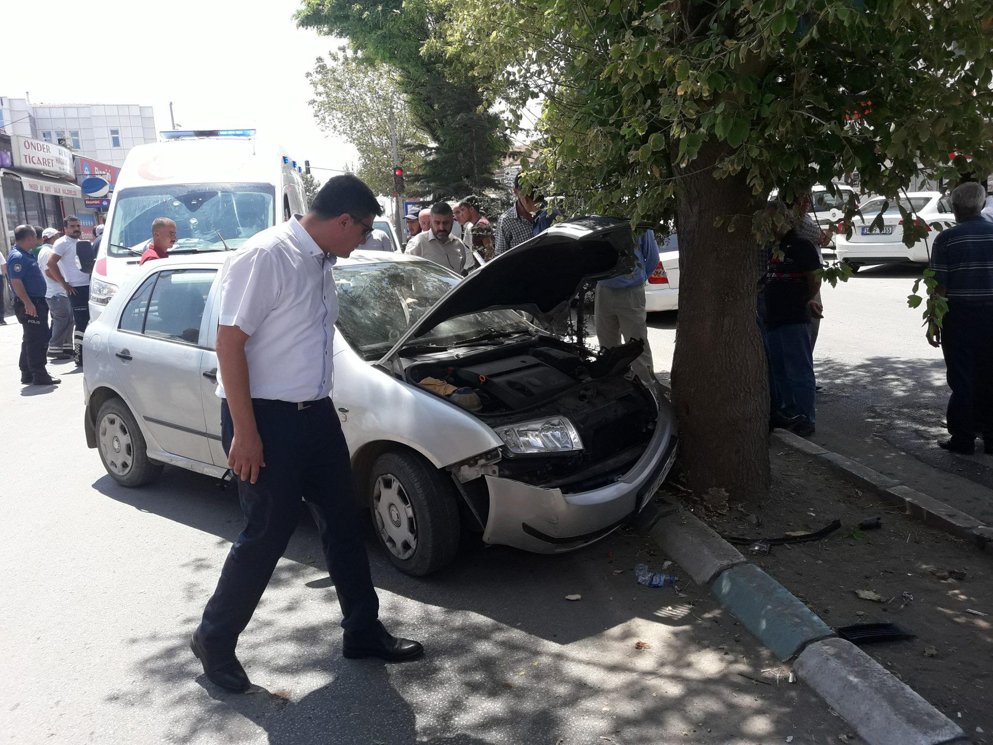 Trafik kazası: 2 yaralı - Kırıkkale Haber, Son Dakika Kırıkkale Haberleri