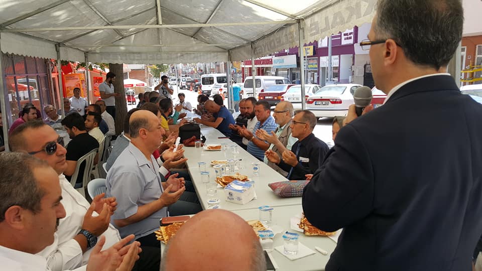 Akpınar için meslektaşları yemek verdi - Kırıkkale Haber, Son Dakika Kırıkkale Haberleri