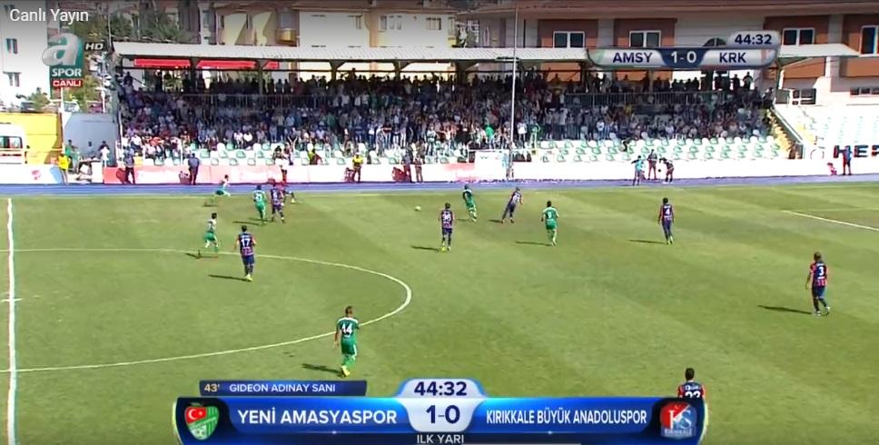 ilk yarı sonucu 1-0 - Kırıkkale Haber, Son Dakika Kırıkkale Haberleri