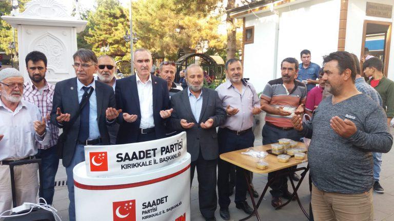 Saadet Partisi’nden Aşure İkramı - Kırıkkale Haber, Son Dakika Kırıkkale Haberleri