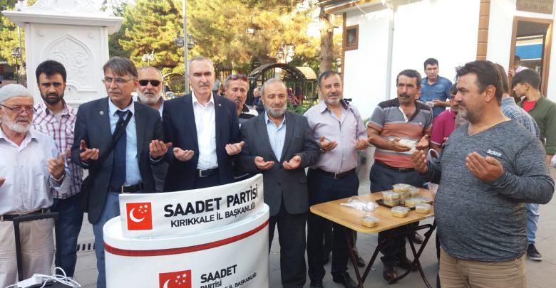 Saadet Partisi’nden Aşure İkramı - Kırıkkale Haber, Son Dakika Kırıkkale Haberleri