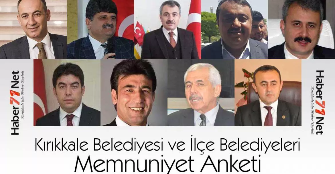 Belediye başkanları memnuniyet anketi başladı - Kırıkkale Haber, Son Dakika Kırıkkale Haberleri Belediye başkanları memnuniyet anketi başladı - Kırıkkale Haber, Son Dakika Kırıkkale Haberleri