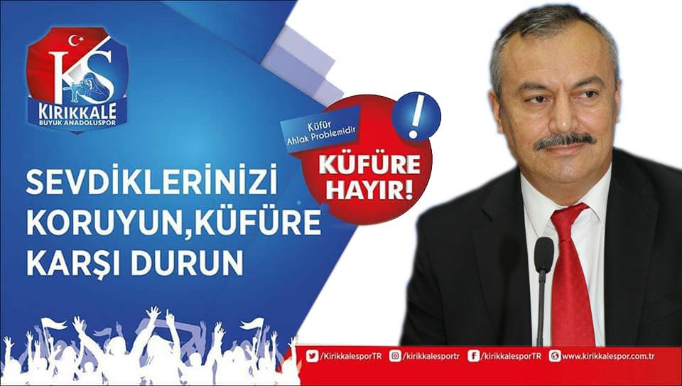 Kırıkkalespor’dan ‘Küfüre Hayır’ kampanyası - Kırıkkale Haber, Son Dakika Kırıkkale Haberleri