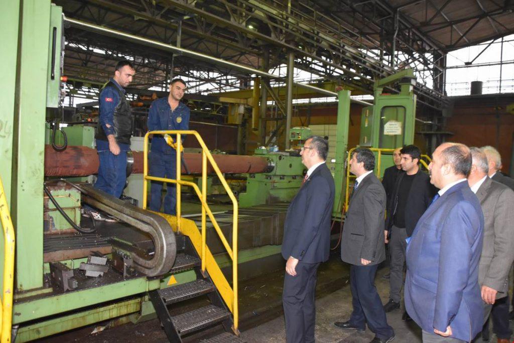 Kırıkkale Valisi Yunus Sezer, MKE Fabrikalarını Ziyaret Etti - Kırıkkale Haber, Son Dakika Kırıkkale Haberleri