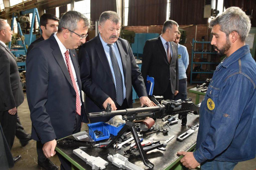 Kırıkkale Valisi Yunus Sezer, MKE Fabrikalarını Ziyaret Etti - Kırıkkale Haber, Son Dakika Kırıkkale Haberleri