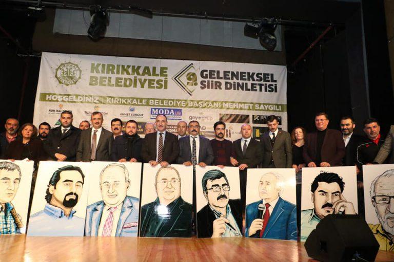 Vefat eden basın mensupları anısına şiir dinletisi düzenlendi - Kırıkkale Haber, Son Dakika Kırıkkale Haberleri