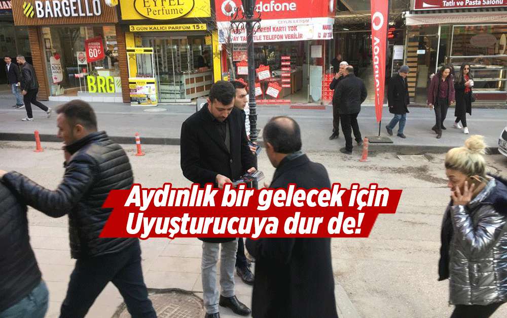 Aydınlık bir gelecek için Uyuşturucuya dur de! - Kırıkkale Haber, Son Dakika Kırıkkale Haberleri