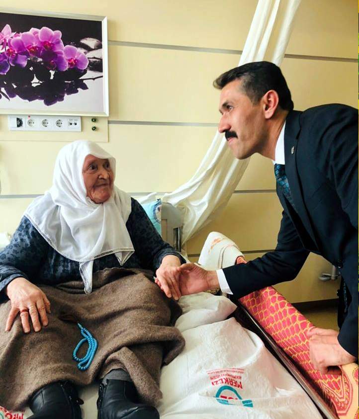 MHP adayı Yarar’dan Hastane ziyareti - Kırıkkale Haber, Son Dakika Kırıkkale Haberleri