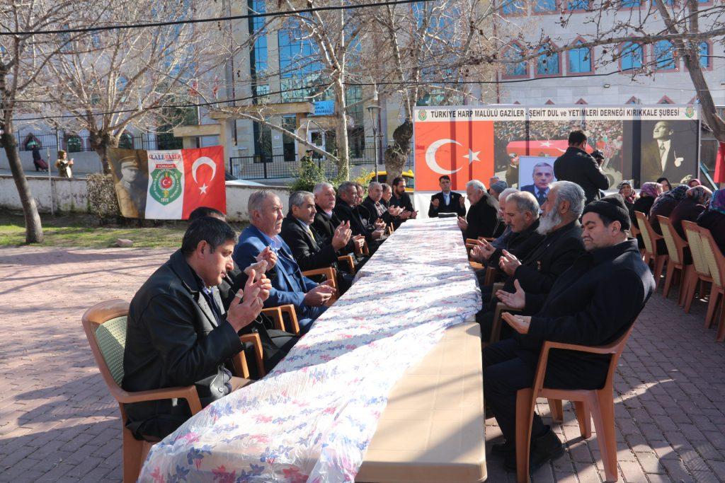 Türkiye Harp Malulü Gaziler, Şehit Dul ve Yetimleri Derneği Kırıkkale Şubesi ve Şehit Aileleri tarafından Şehitlerimizi Anma programları devam ediyor.