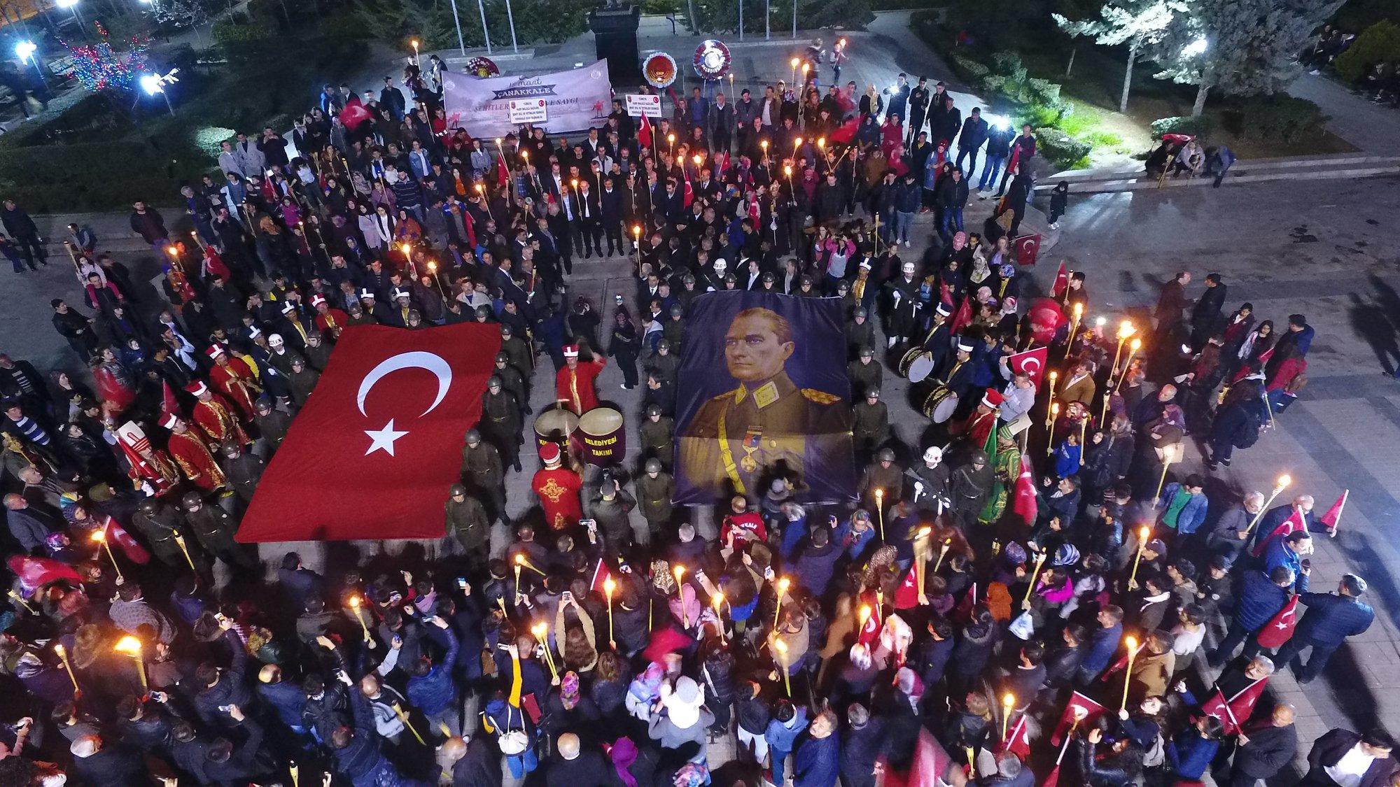 KIRIKKALE’DE ŞEHİTLER ANISINA FENER ALAYI - Kırıkkale Haber, Son Dakika Kırıkkale Haberleri