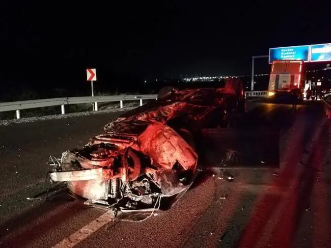 Emniyet kemeri hayat kurtardı - Kırıkkale Haber, Son Dakika Kırıkkale Haberleri