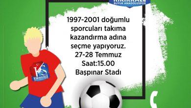 Kırıkkalespor Seçme Yapıyor - Kırıkkale Haber, Son Dakika Kırıkkale Haberleri