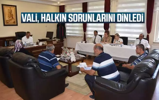 Vali, Halkın Sorunlarını Dinledi - Kırıkkale Haber, Son Dakika Kırıkkale Haberleri Vali, Halkın Sorunlarını Dinledi - Kırıkkale Haber, Son Dakika Kırıkkale Haberleri