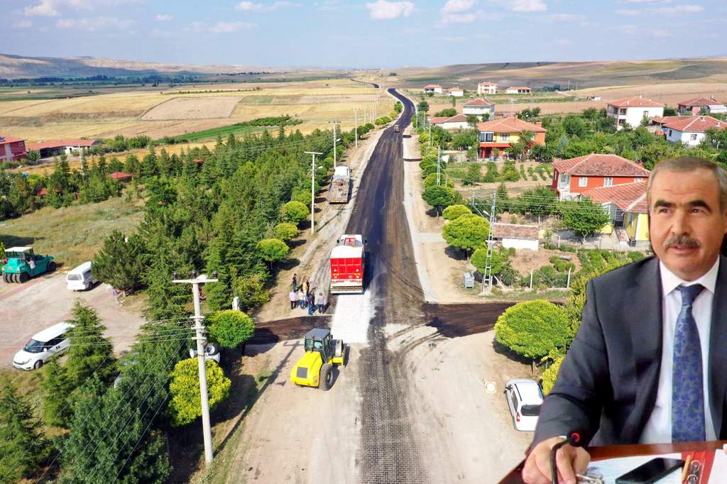 Köy yollarında hummalı çalışma - Kırıkkale Haber, Son Dakika Kırıkkale Haberleri