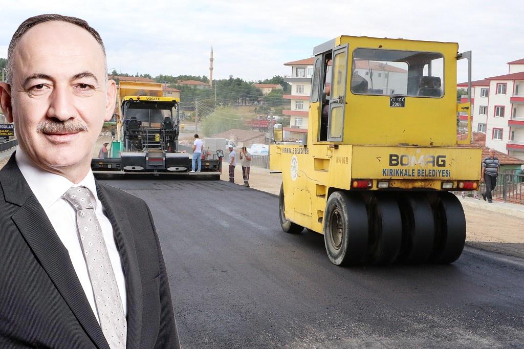 Kırıkkale Belediye’den sıcak asfalt mesaisi - Kırıkkale Haber, Son Dakika Kırıkkale Haberleri