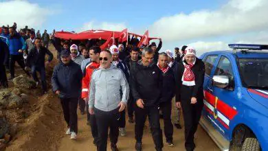 Dinek Dağına Cumhuriyet tırmanışı - Kırıkkale Haber, Son Dakika Kırıkkale Haberleri