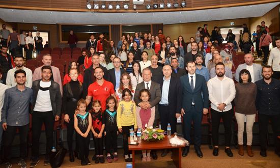 Milli cimnastikçiler KÜ öğrencileriyle buluştu - Kırıkkale Haber, Son Dakika Kırıkkale Haberleri