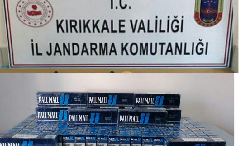 Jandarmadan Kırıkkale’de kaçak sigara operasyonu - Kırıkkale Haber, Son Dakika Kırıkkale Haberleri