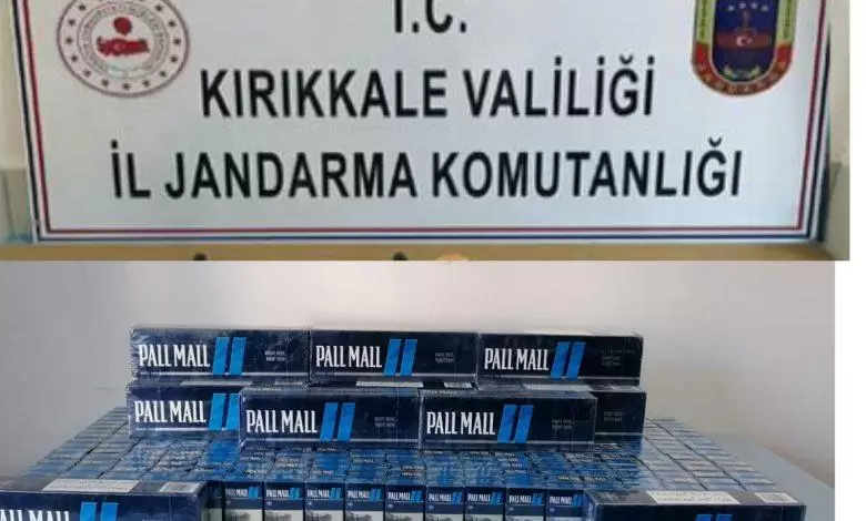 Jandarmadan Kırıkkale’de kaçak sigara operasyonu - Kırıkkale Haber, Son Dakika Kırıkkale Haberleri