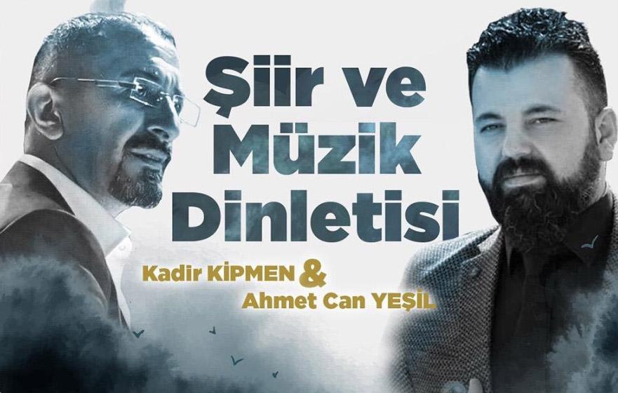 Kipmen ve Yeşil’den “Şiir & Müzik Dinletisi” - Kırıkkale Haber, Son Dakika Kırıkkale Haberleri