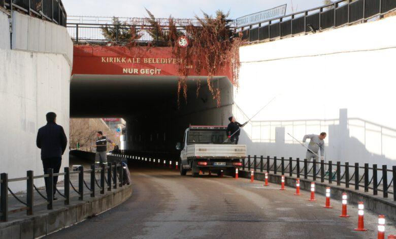 Şehri Kirleten Yazılar Temizleniyor - Kırıkkale Haber, Son Dakika Kırıkkale Haberleri