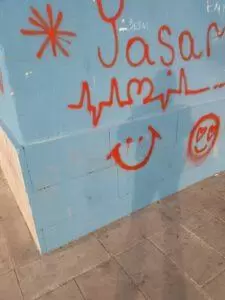 Şehri Kirleten Yazılar Temizleniyor - Kırıkkale Haber, Son Dakika Kırıkkale Haberleri
