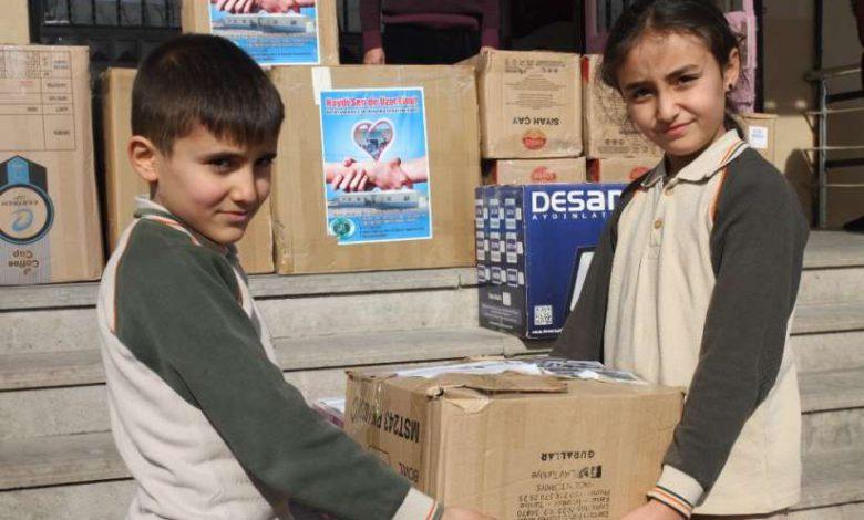 Kardeş Köy Okuluna Kırtasiye Desteği - Kırıkkale Haber, Son Dakika Kırıkkale Haberleri