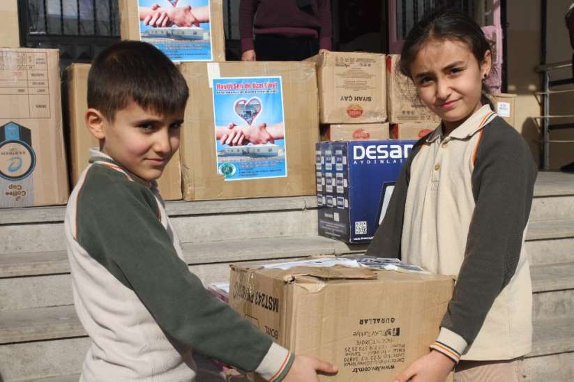 Kardeş Köy Okuluna Kırtasiye Desteği - Kırıkkale Haber, Son Dakika Kırıkkale Haberleri