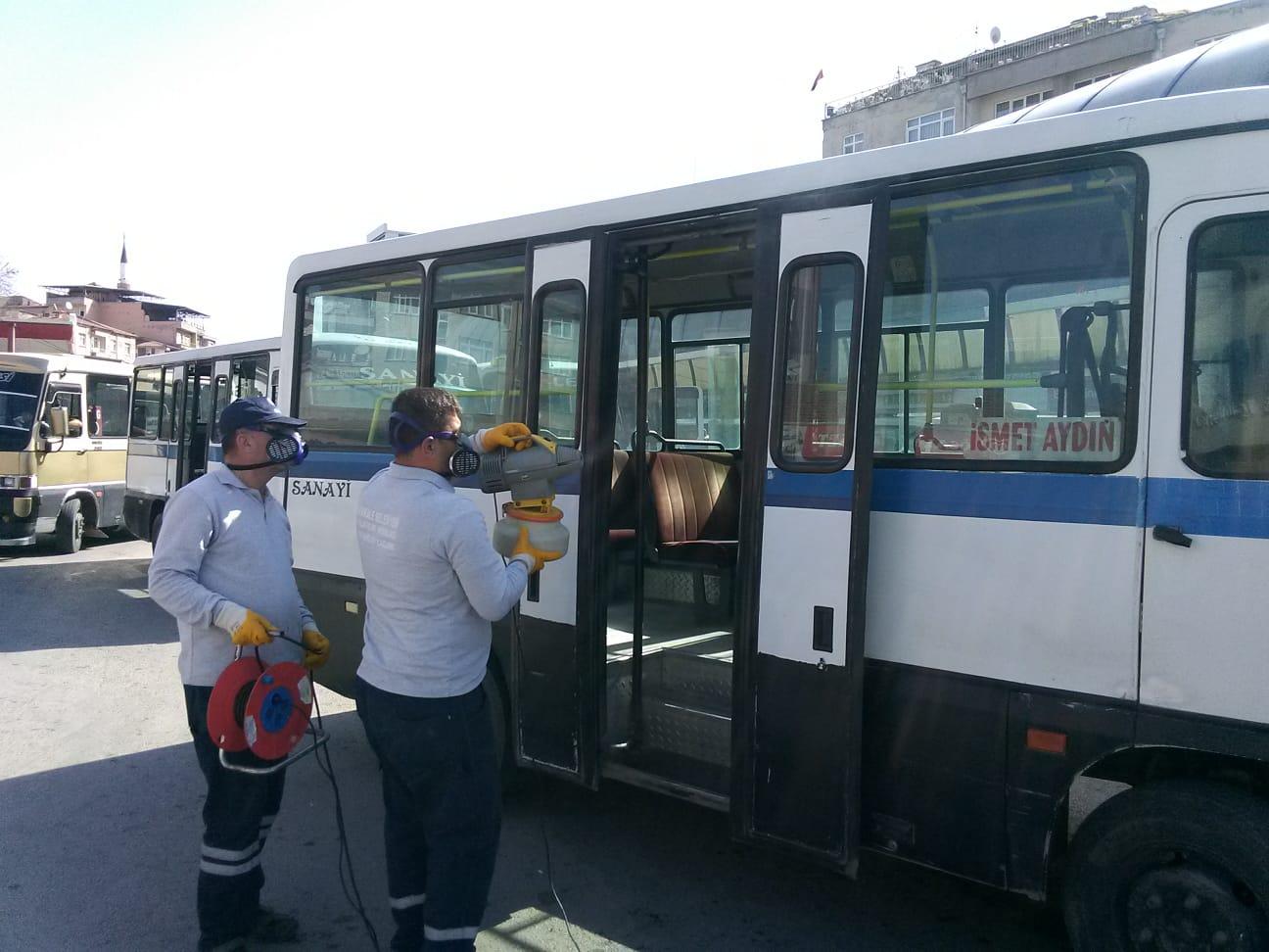 KIRIKKALE DEZENFEKTE EDİLİYOR - Kırıkkale Haber, Son Dakika Kırıkkale Haberleri