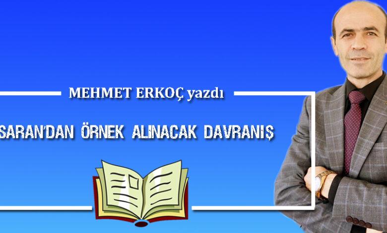 Saran’dan örnek alınacak davranış - Kırıkkale Haber, Son Dakika Kırıkkale Haberleri