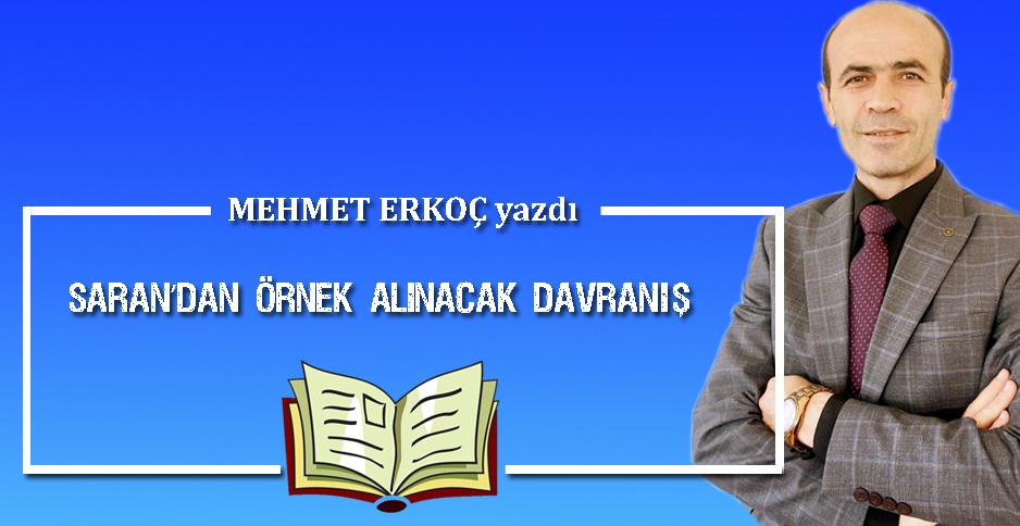 Saran’dan örnek alınacak davranış - Kırıkkale Haber, Son Dakika Kırıkkale Haberleri