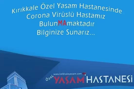 Yaşam Hastanesi İddiaları Yalanladı - Kırıkkale Haber, Son Dakika Kırıkkale Haberleri Yaşam Hastanesi İddiaları Yalanladı - Kırıkkale Haber, Son Dakika Kırıkkale Haberleri
