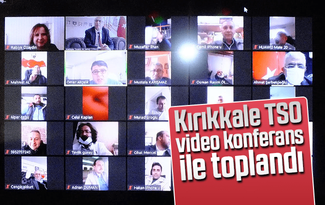 KTSO Meclisi Video Konferans İle Toplandı - Kırıkkale Haber, Son Dakika Kırıkkale Haberleri