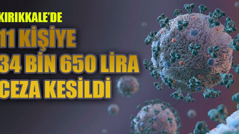 11 kişiye 34 bin 650 lira ceza kesildi - Kırıkkale Haber, Son Dakika Kırıkkale Haberleri