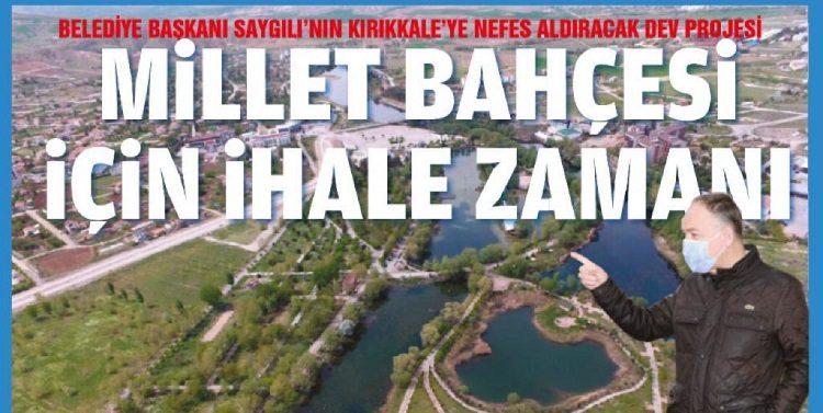 Saygılı’nın dev projesinde İhale Zamanı - Kırıkkale Haber, Son Dakika Kırıkkale Haberleri