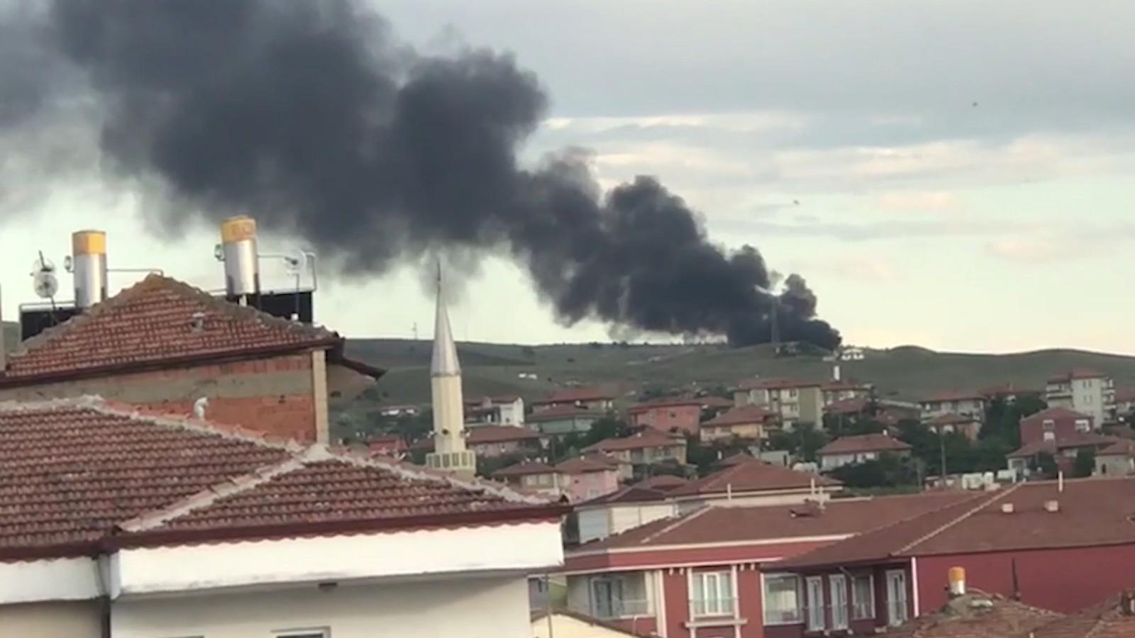 Çöplükte çıkan yangın korkuttu - Kırıkkale Haber, Son Dakika Kırıkkale Haberleri