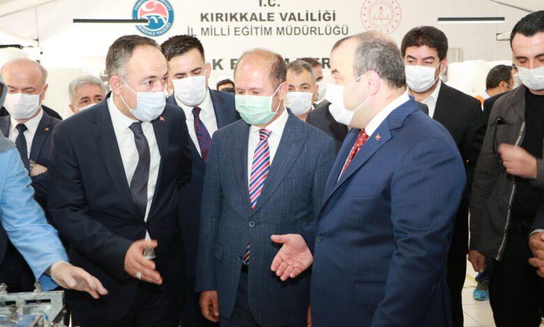 Bakan Varank Maske Atölyesini Ziyaret Etti - Kırıkkale Haber, Son Dakika Kırıkkale Haberleri Bakan Varank Maske Atölyesini Ziyaret Etti - Kırıkkale Haber, Son Dakika Kırıkkale Haberleri