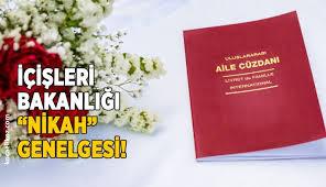 İçişleri Bakanlığı, nikahlarda uygulanacak 24 maddelik bir genelge yayımladı - Kırıkkale Haber, Son Dakika Kırıkkale Haberleri