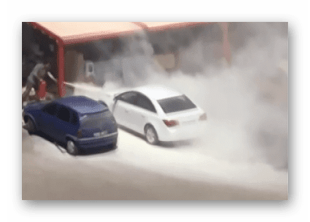 Kırıkkale’de park halindeki otomobilde yangın - Kırıkkale Haber, Son Dakika Kırıkkale Haberleri