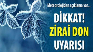 Kırıkkale İçin Zirai Don Uyarısı - Kırıkkale Haber, Son Dakika Kırıkkale Haberleri