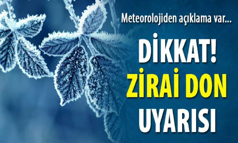 Kırıkkale İçin Zirai Don Uyarısı - Kırıkkale Haber, Son Dakika Kırıkkale Haberleri Kırıkkale İçin Zirai Don Uyarısı - Kırıkkale Haber, Son Dakika Kırıkkale Haberleri