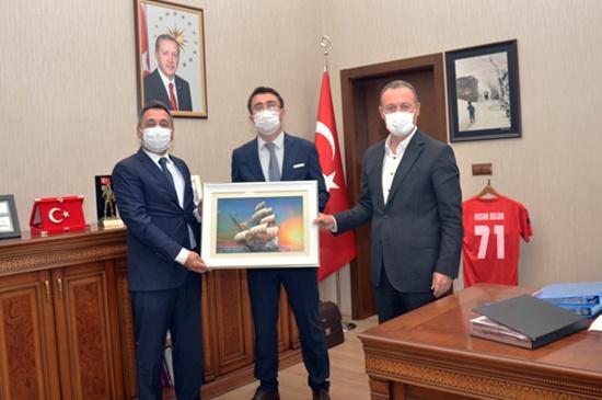 Doğan’dan Aslan’a Veda Ziyareti - Kırıkkale Haber, Son Dakika Kırıkkale Haberleri