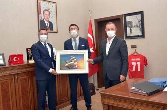 Doğan’dan Aslan’a Veda Ziyareti - Kırıkkale Haber, Son Dakika Kırıkkale Haberleri