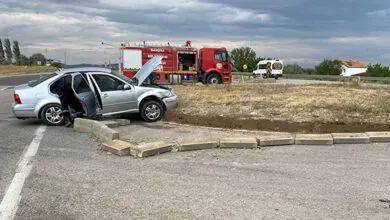 İki otomobil çarpıştı 4 yaralı - Kırıkkale Haber, Son Dakika Kırıkkale Haberleri
